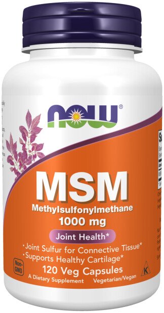 БАД Now Foods MSM 1000 мг (120 капсул)