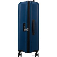 Чемодан-спиннер American Tourister Aerostep Navy Blue 67 см