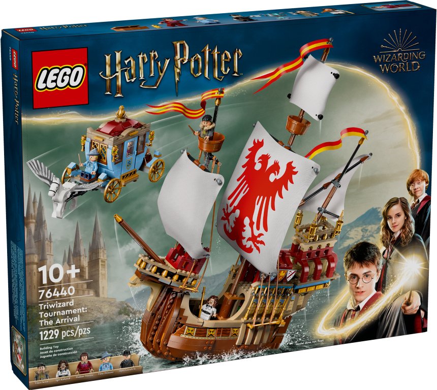 

Конструктор LEGO Harry Potter Турнир Трех Волшебников: Прибытие 76440