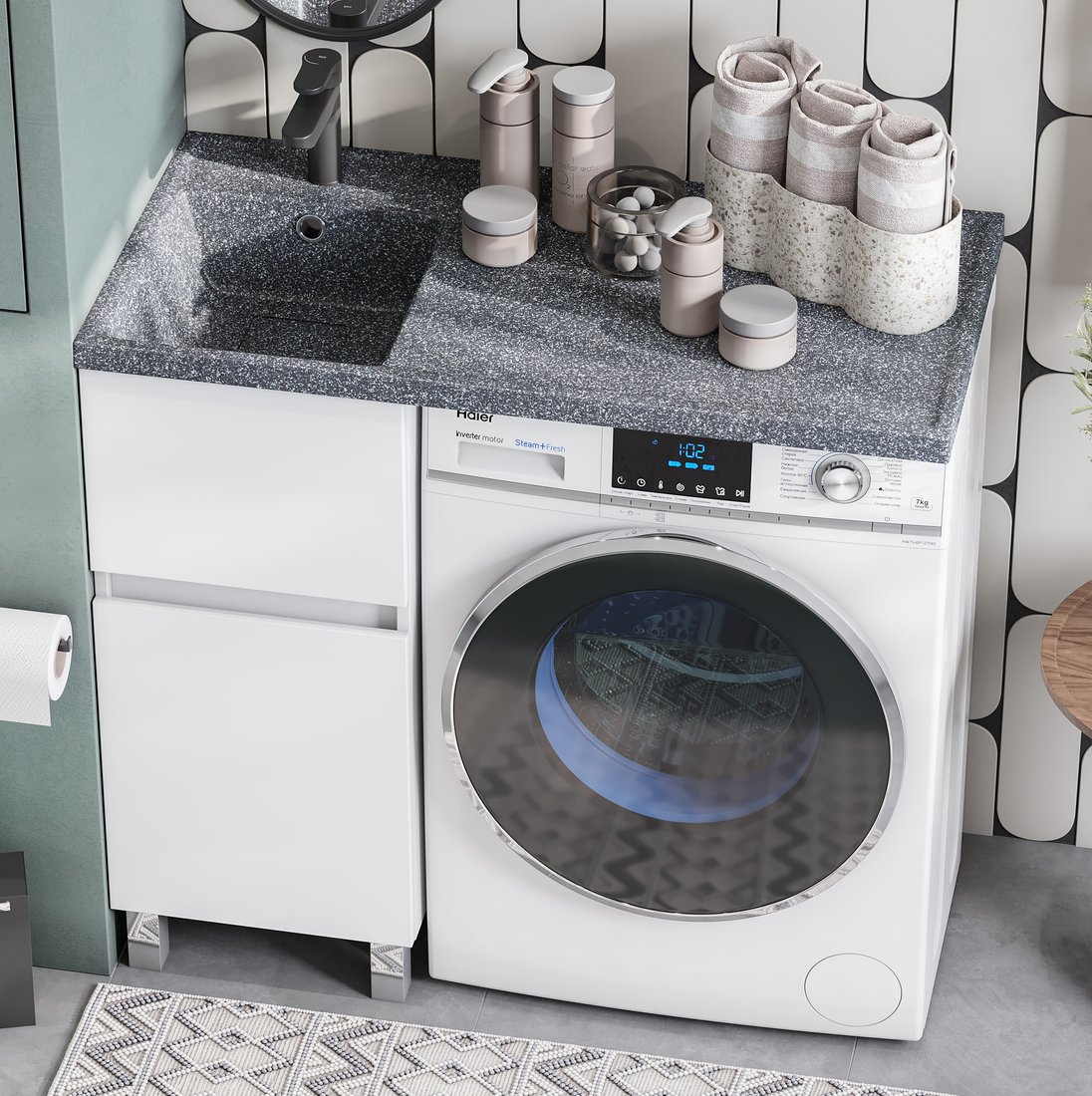 

Акватон Тумба под умывальник Лайн 1A232201LF010