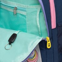 Школьный рюкзак Grizzly RG-461-2 (синий/светло-серый)