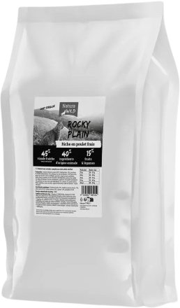 

Сухой корм для кошек Natura Wild Rocky Plain для стерилизованных с курицей 12 кг