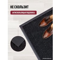 Придверный коврик ComeForte Floor Mat Стандарт 60x90 (черный)