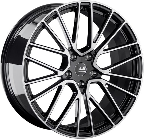 

Литые диски LS FG17 22x10" 5x130мм DIA 71.6мм ET 48мм BKF