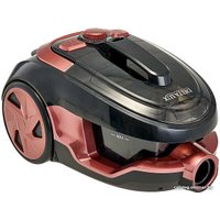 Пылесос Delta DE-3501 (черный/терракотовый)