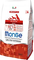 

Сухой корм для собак Monge Speciality Adult All Breeds Lamb&Rice (2.5 кг)