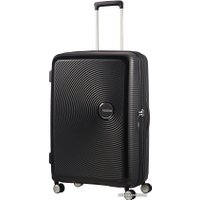 Чемодан-спиннер American Tourister Soundbox Bass Black 77 см