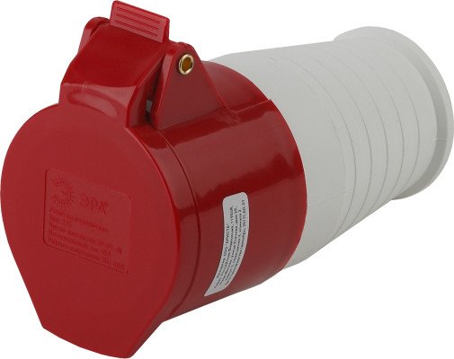 

Розетка промышленная ЭРА 215 3Р+РЕ+N 16А 380В IP44 Б0032863
