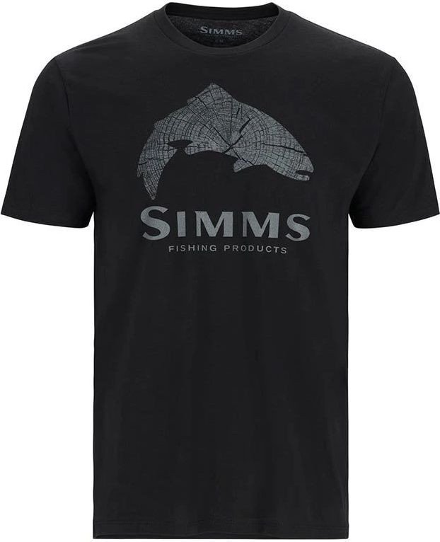 

Футболка Simms Wood Trout Fill T-Shirt (M, черный)