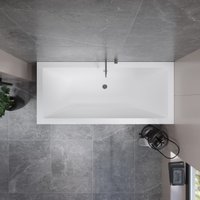 Ванна Lauter Oasis 190х90 21203090 (с ножками и лицевым черным экраном)