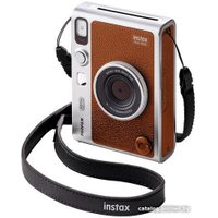 Фотоаппарат Fujifilm Instax Mini Evo (серебристый/коричневый) в Гомеле