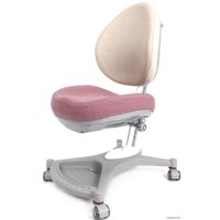 Детское ортопедическое кресло CooBee 138 с чехлом (пудровый розовый)