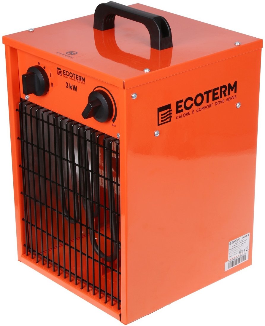 

Электрическая тепловая пушка Ecoterm EHC-03/1E