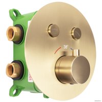 Душевая система  Rea Lungo Miler Brush Gold P6716 в Бобруйске