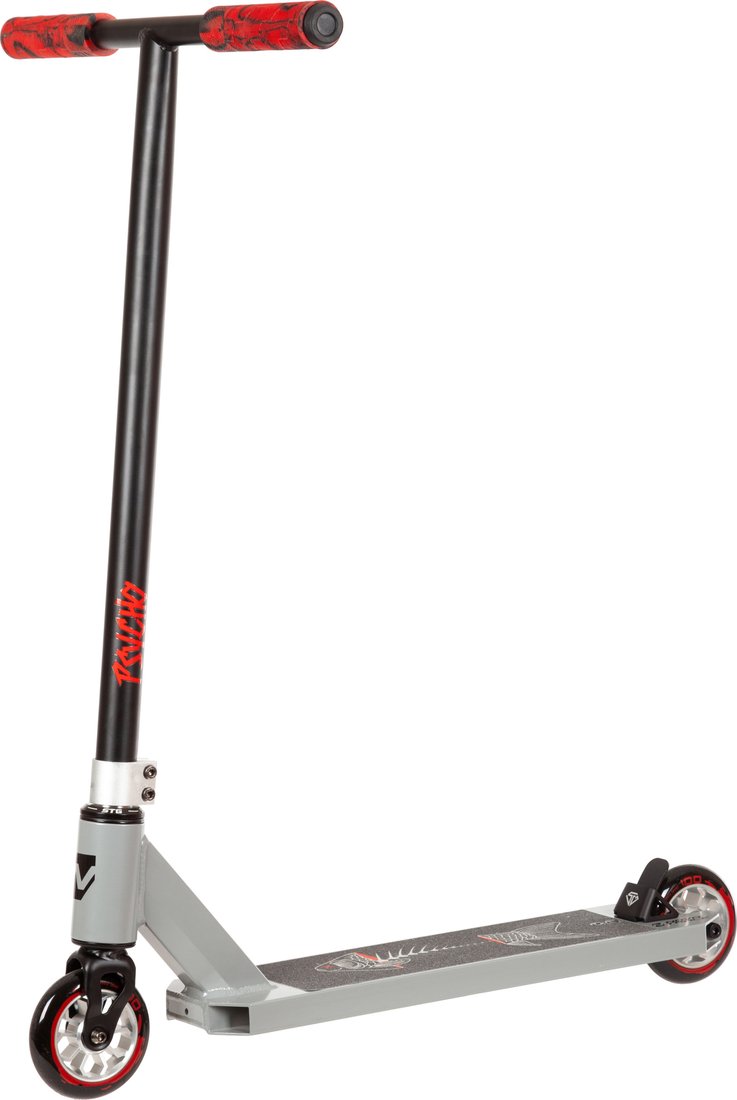 

Трюковый самокат Novatrack Psycho 40/100 100A.PSYCHOP1.SL22 (черный/серый)