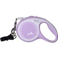 Поводок-рулетка Flexi New Comfort S Tape 5 м (розовый)