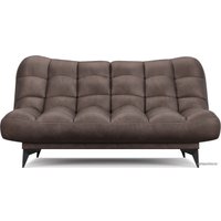 Диван Мебель-АРС Арно (бархат серо-шоколадный Star Velvet 60 Coffee)