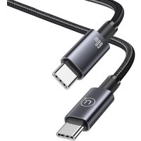 Кабель Usams US-SJ678 USB Type-C - USB Type-C (0.25 м, черный)