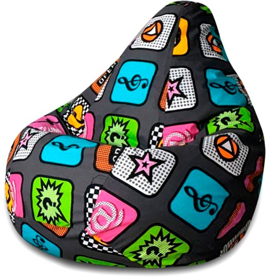 

Кресло-мешок DreamBag 50068 (L, жаккард, planet)