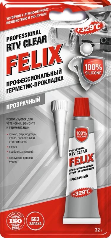 

Felix Герметик-прокладка прозрачный 32г 411040061