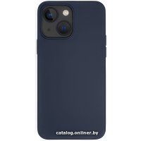 Чехол для телефона VLP Silicone Case with MagSafe для iPhone 14 1051002 (темно-синий)