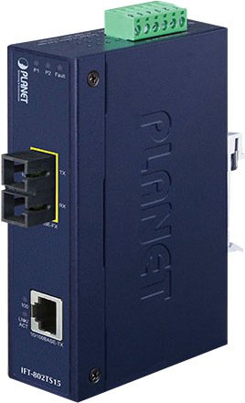 Медиаконвертер PLANET IFT-802TS15