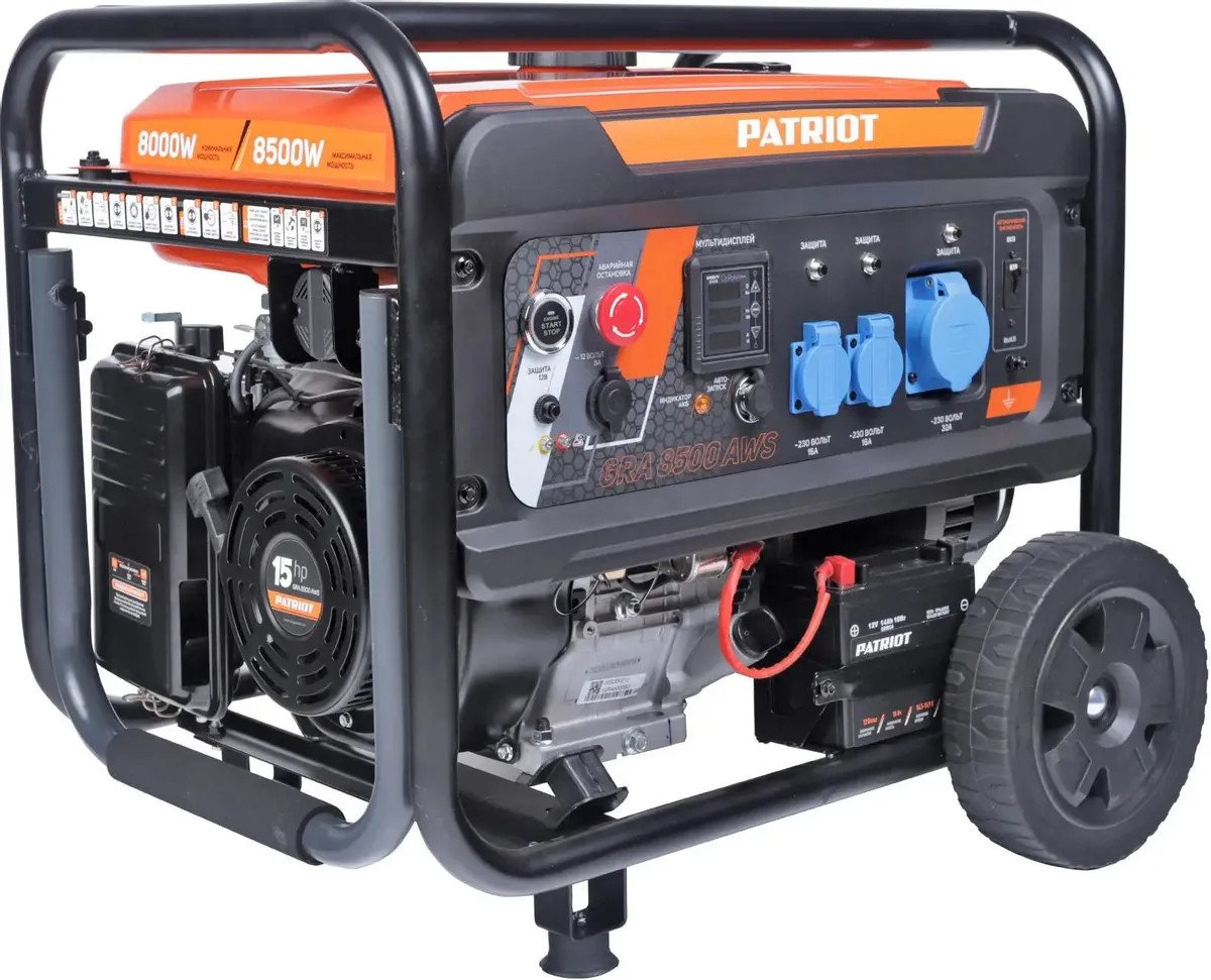 

Бензиновый генератор Patriot GRA 8500AWS