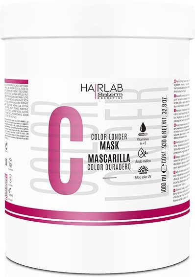 

Маска Salerm Cosmetics стойкость цвета Color Longer Mask 1000 мл