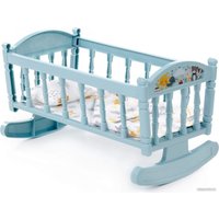 Кроватка для кукол Полесье Кроватка-качалка №4 54446