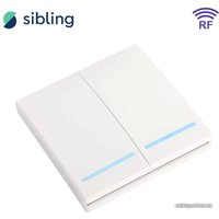 Выключатель Sibling Powerlight-M2W 2-канальный