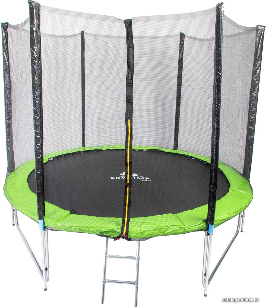 Батут Skyjump Pro 312 см - 10ft (с внешней сеткой и лестницей)
