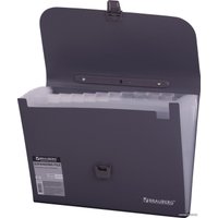 Папка-портфель BRAUBERG 221438 (серый)