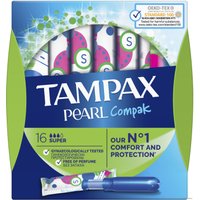 Тампоны с аппликатором Tampax Pearl Super Duo с аппликатором (16 шт)