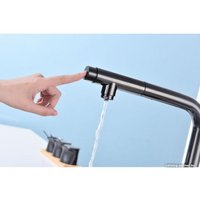 Смеситель Paulmark Viper VI213105-GB (черный/черный глянцевый)