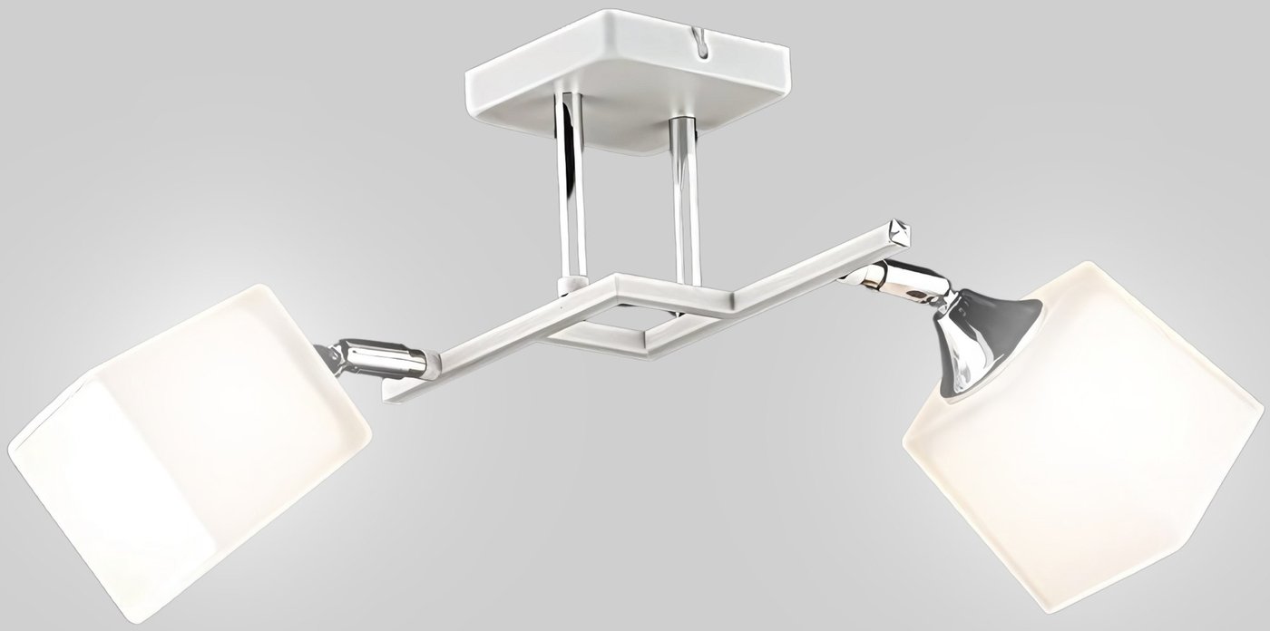 

Бра Aitin Pro НПБ 02-2x60-101 N6646/2 (белый/хром)
