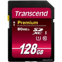 Карта памяти Transcend Premium SDXC 128GB