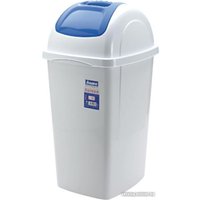 Мусорное ведро Bama Cont.Europa Lt.33 Bianco (33 л, белый/синий)