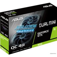 Видеокарта ASUS Dual GeForce GTX 1650 Mini OC 4GB GDDR6 DUAL-GTX1650-O4GD6-MINI