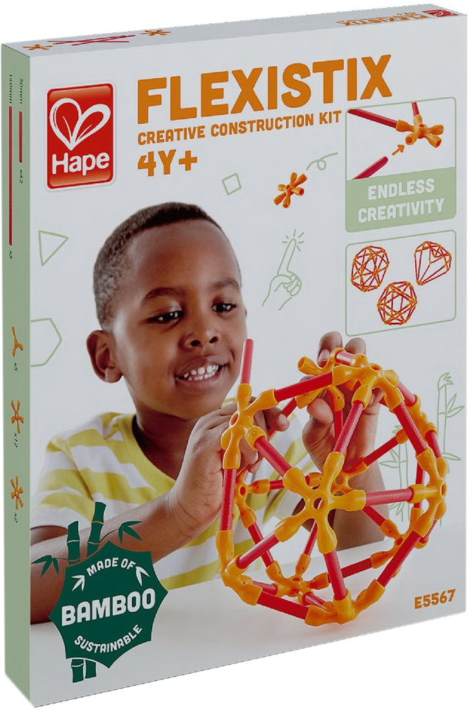 

Конструктор Hape Flexistix E5567 Creative Construction Kit