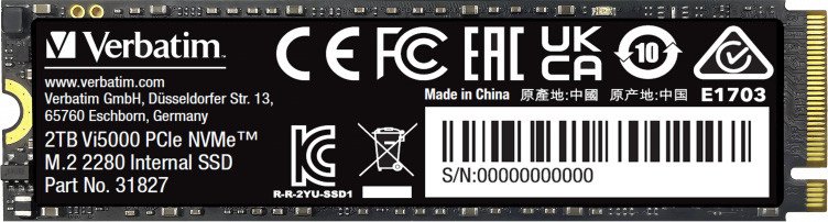 SSD Verbatim Vi5000 2TB 31827