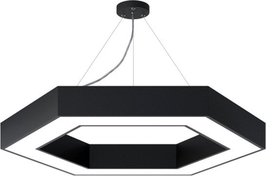 

Подвесная люстра ЭРА Geometria Hexagon SPO-171-B-40K-048-LM Б0059181
