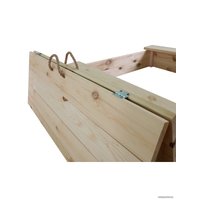 Песочница ComfortProm с крышкой