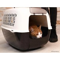 Туалет-домик Ferplast Prima Decor Gold (черный)