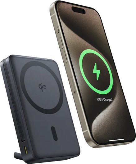 

Внешний аккумулятор Baseus Nomos Qi2 Magnetic Power Bank 10000mAh (черный)
