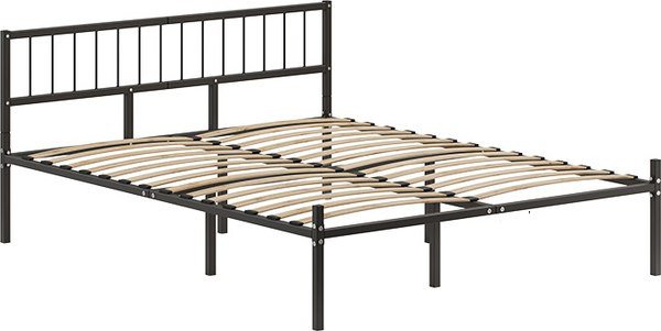 

Кровать Домаклево Металика В3 120x190 (черный)