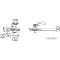 Смеситель Bravat Stream F63783C-01A