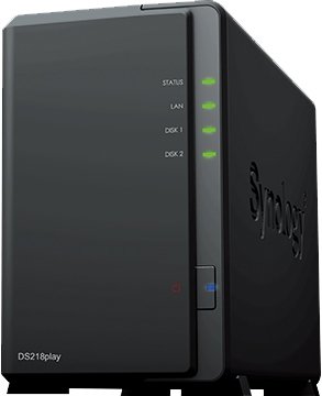 

Сетевой накопитель Synology DiskStation DS218play