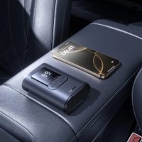 Автомобильный компрессор Baseus GoTrip VA1 Super Mini Wired Inflator 22-Cylinder Cosmic Black C0119701