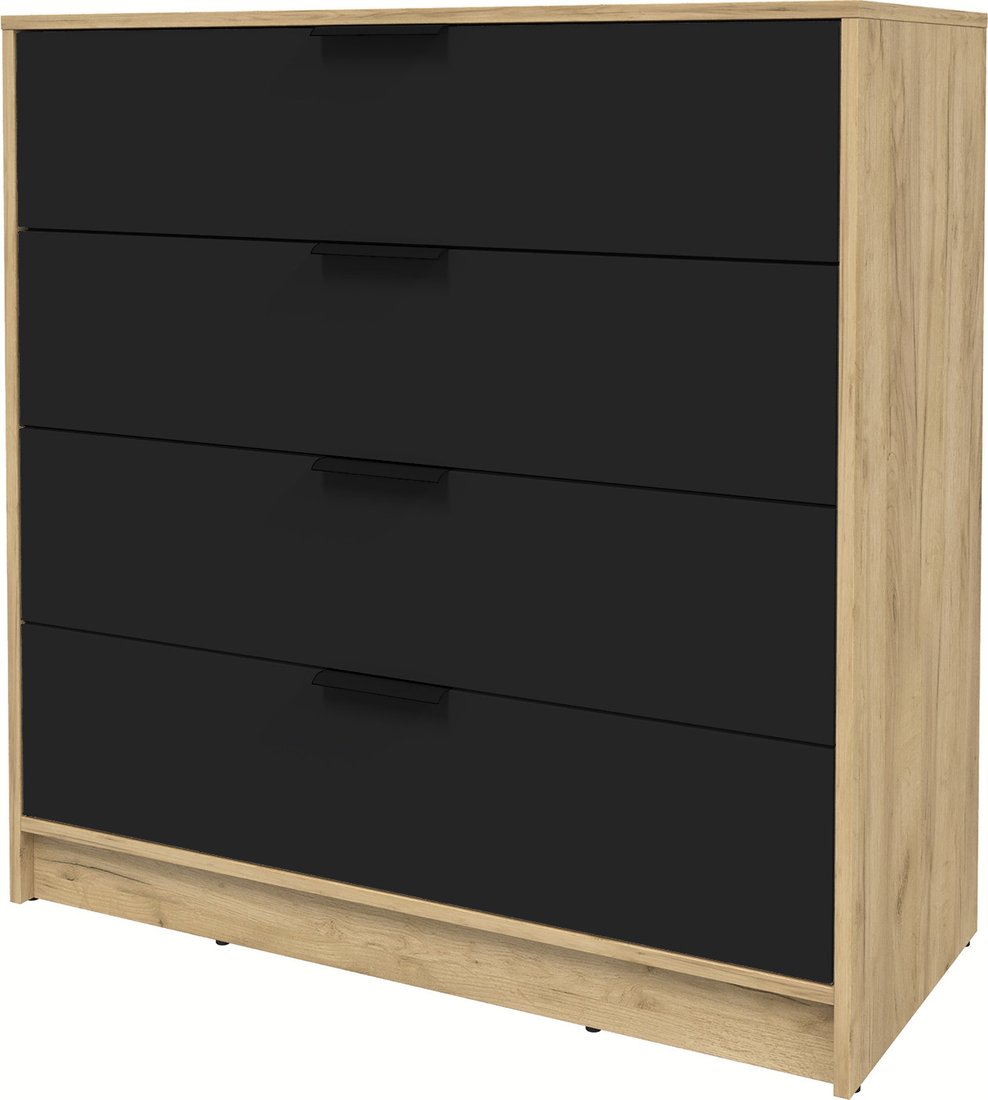 

Комод Интерлиния Концепт КТ-К100 Глосс (дуб золотой/черный)