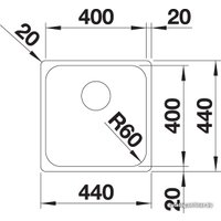Кухонная мойка Blanco Supra 400-IF